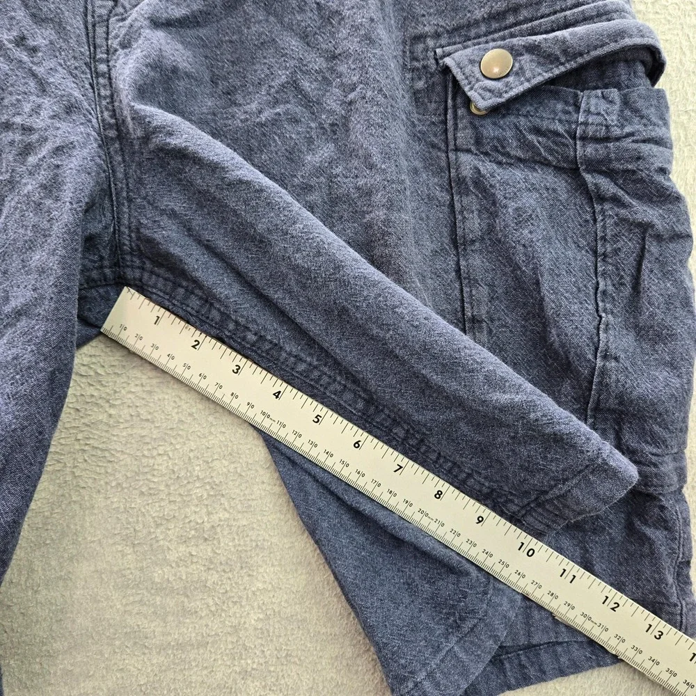Levi's Men Shorts 36 Blue‎ Cargo Utility Pockets Outdoor Workwear